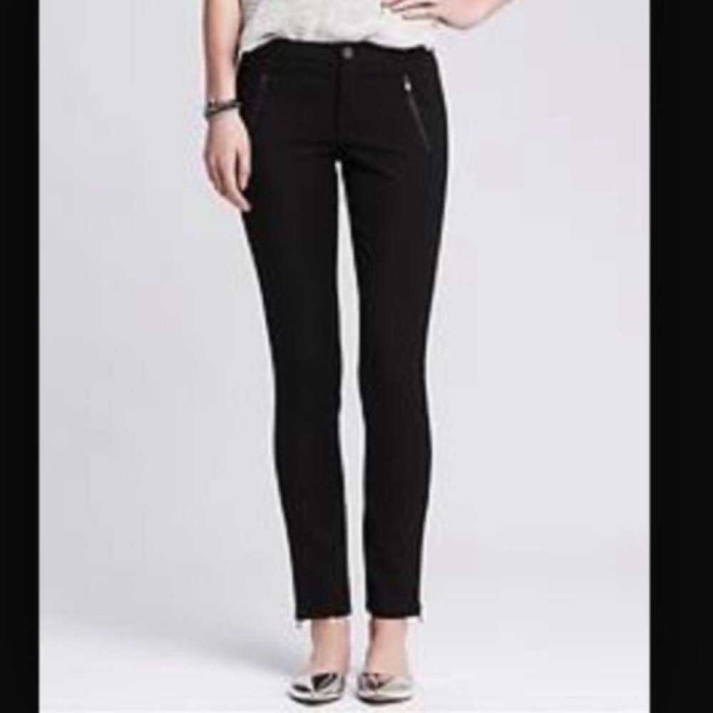 Banana Republic Sloan side zip ankle pant
